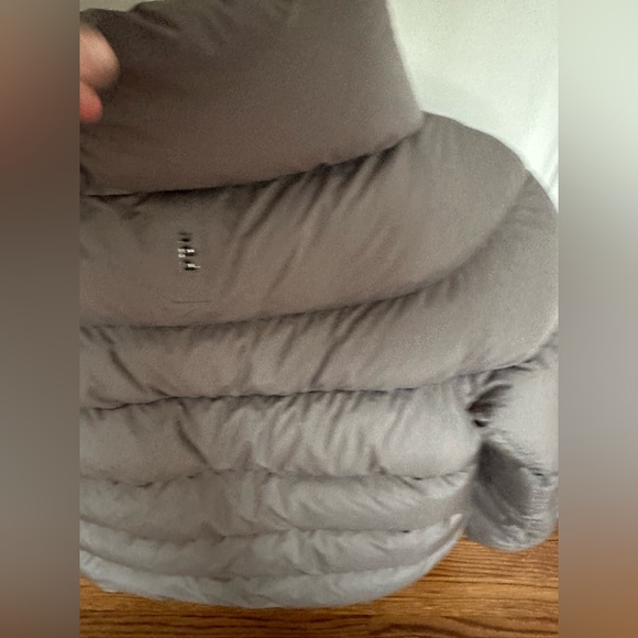 ADD Down Wonen’s Puffer Coat Grey Size Small - Picture 8 of 16